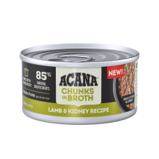 Acana  Canned Food Chunks In Broth Lamb & Kidney 85g